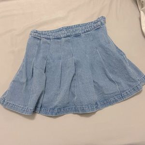 High waisted skirt